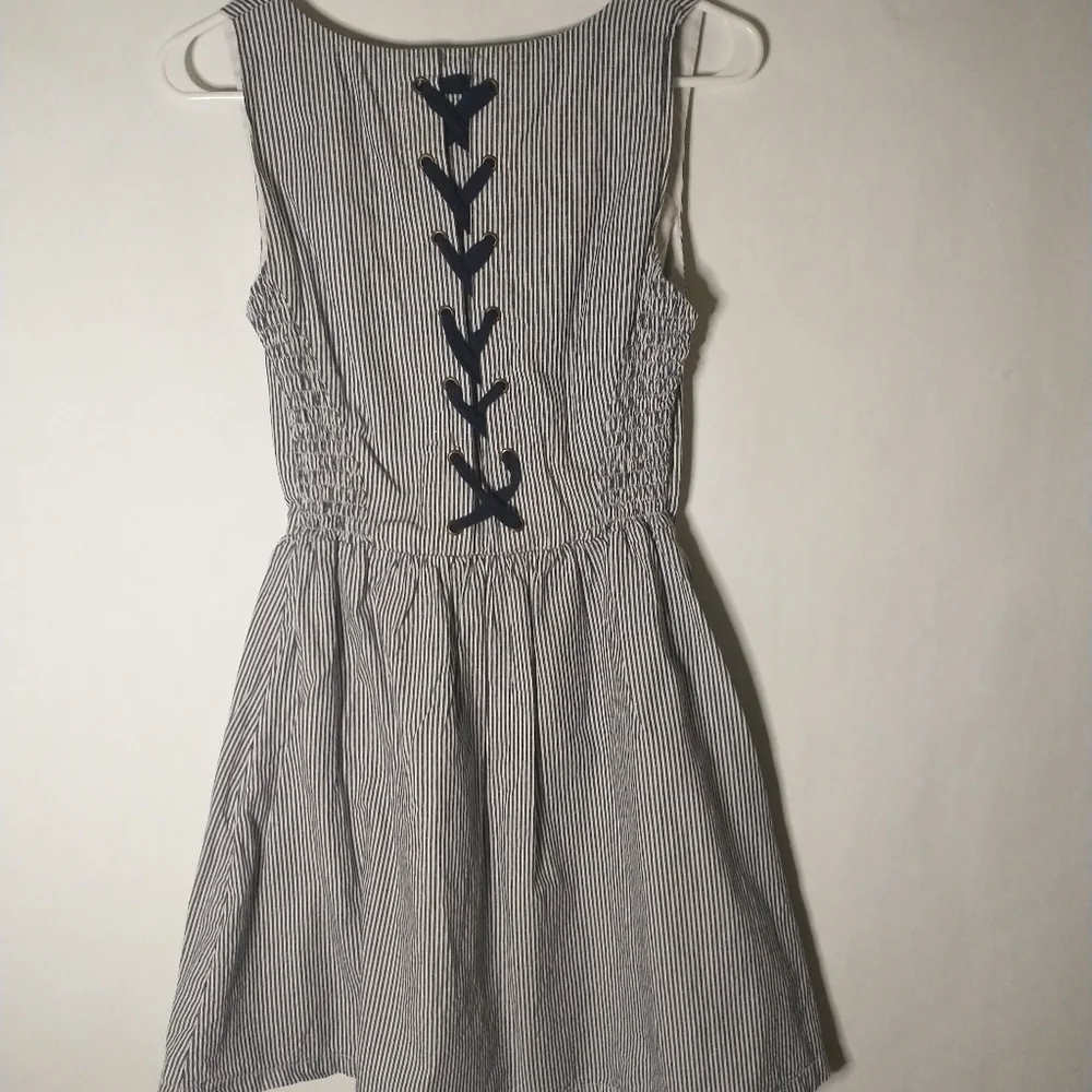 Tommy girl youth girl striped dress size large - Picture 5 of 9